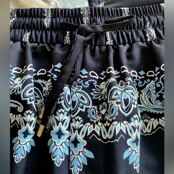 DKNY Navy Patterned Pants - Picture 7 of 7
